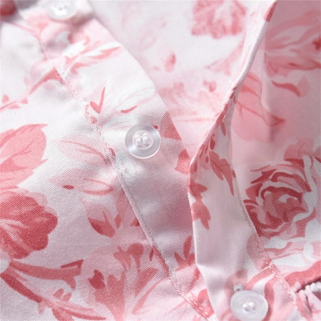 

dmqupv 5T Dresses For Girls Girls 3 Pack Short Sleeve Skater Dress Soft Cotton Cute Designs Spring Summer Pink 4-5 Years