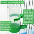 thumbnail image 5 of Moonsky Automatic Bird Waterer for Cage, 27oz Large Gravity Pet Feeder for Parrots, Clear Plastic Water Dispenser with Adjustable Height a One Size, 5 of 6