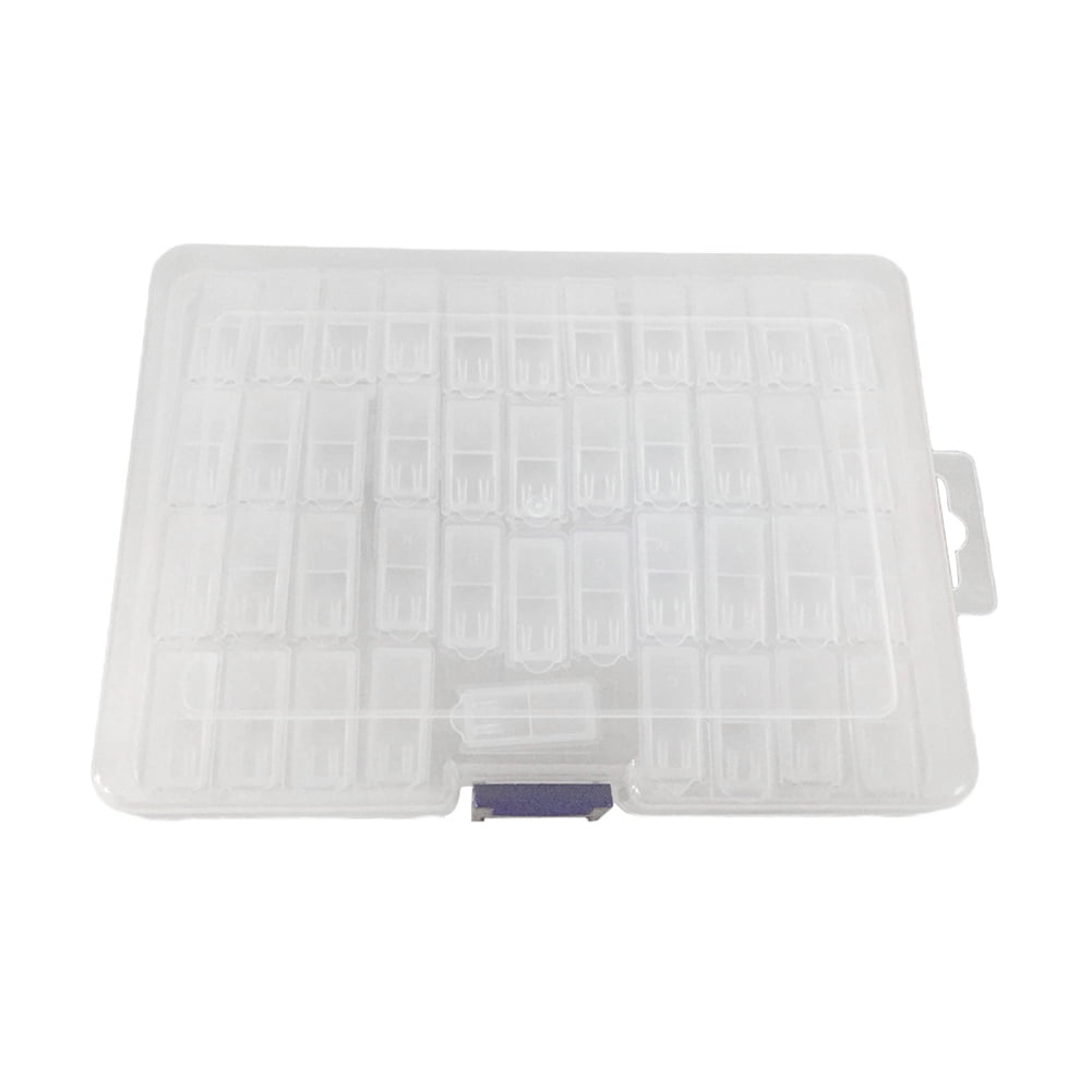 SPRING PARK Craft Storage Box with 42 Grids with Removable dividers