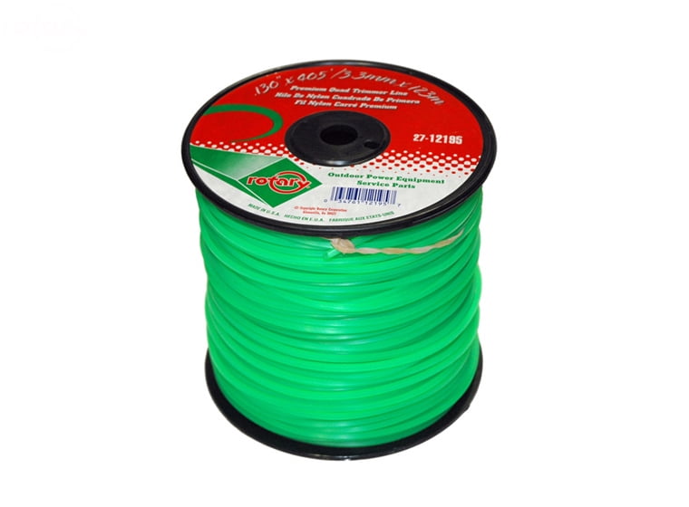Rotary 12185 Trimmer Line .095 36' Loop Quad Green 