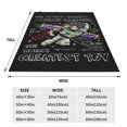 thumbnail image 3 of Manta de viaje de felpa suave de Buzz Lightyear para dormitorio, sala de estar, sofá, oficina, regalo para todas las estaciones para mujeres, hombres, niñas y niños, 3 of 7