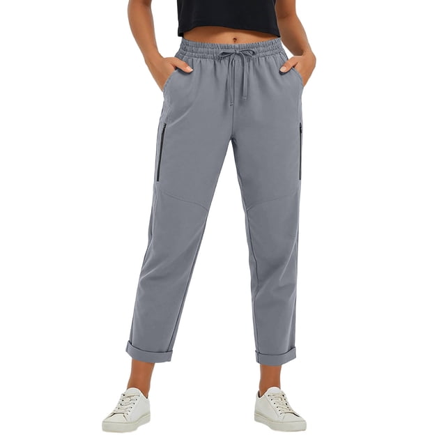 Mujeres Pantalones de Yoga Ajustado Elástico de Alta Cintura Jogger Pantalones de Gimnasio, Pantalones de Mujer Salón Deportivo Casual