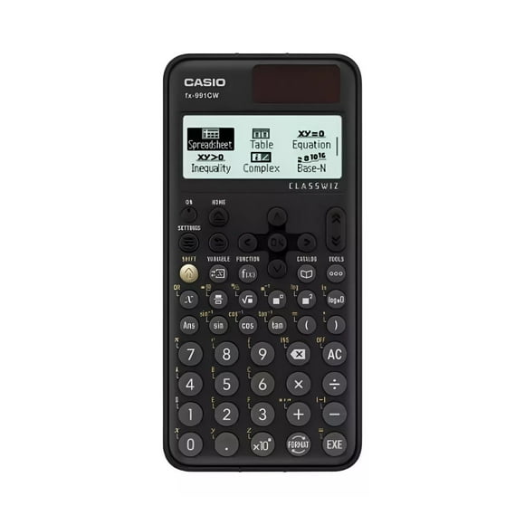 Calculadoora Scientific Casio FX-991CW-W-MT, Color Negro, Papelería, Oficina, Escolar