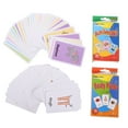 thumbnail image 1 of 2 Sets Flash Cards Picture Word Cards Toddler Flash Cards Kids Learning Toys, 1 of 8