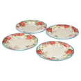 The Pioneer Woman Vintage Floral 4Piece Dinner Plate Set