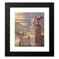 thumbnail image 2 of Stecher Litho. Co 20x22 Black Modern Framed Museum Art Print Titled - Jesus Tempted (1905), 2 of 5