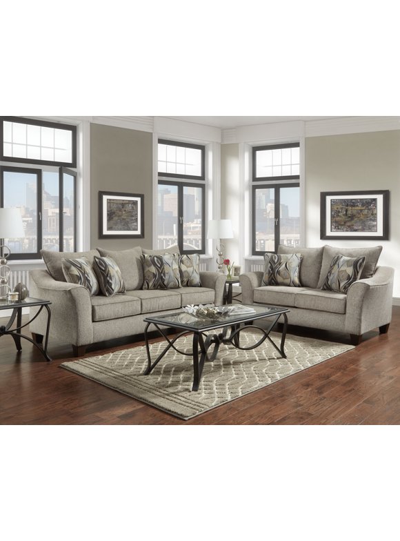 Sofa Loveseat Set Cheap Baci Living Room