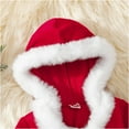 thumbnail image 4 of ZDHoor Girls Xmas Gifts Winter Hoodies Swing Dress Christmas Festival Easter Cosplay Dressing Up Red-B 3, 4 of 8