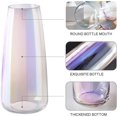 thumbnail image 2 of Aoderun Glass Vase Handmade Flower Vases for Decor Living Room Kitchen Home 8.7” (Iridescent Clear), 2 of 6