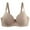 Khaki, variant on hotojiny Plus Size Push up Bra for Women Fashion Print Seamless Summer Bra Full Coverage Underwire Padded T-Shirt Bra