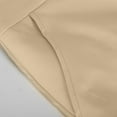 thumbnail image 6 of Otvok Womens Shorts Summer Casual Twill Solid Color Shorts with Pocket, 6 of 6