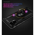 thumbnail image 4 of A51 5G Case, Samsung Galaxy A51 5G Case Military Grade Protective Samsung A51 5G Cases Cover with Ring Car Mount Kickstand for Samsung Galaxy A51 5G - Black, 4 of 12