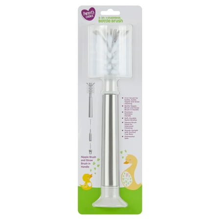 Parent's Choice 3-in-1 Stainless Bottle Brush