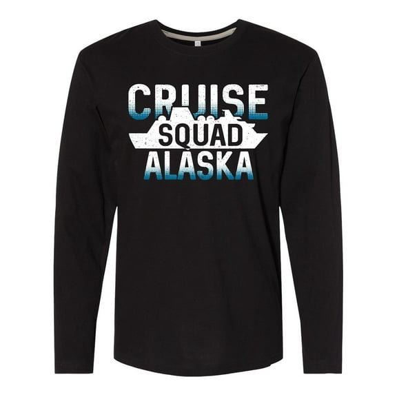 Inktastic Alaska Cruise Squad Vacation Trip Long Sleeve T-Shirt