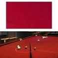 thumbnail image 5 of ziyahi Professional Billiards Cloth Accessories Game Snooker Felt 2.6x1.45M Red, 5 of 5
