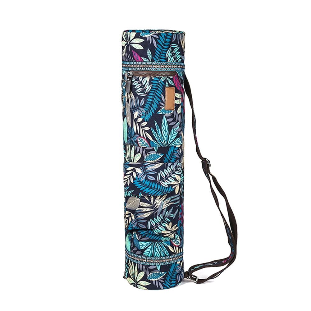 Outdoor Portable Yoga Sports Bag Pilates Mat Case Zipper Carriers Bag WO 