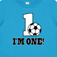 thumbnail image 4 of Inktastic First Birthday Soccer 1 Year Old Boys or Girls Baby T-Shirt, 4 of 5