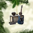 thumbnail image 4 of Personalized Guitar Ornament, Electric Guitar Ornament, Guitar Christmas Ornaments 2025, Acoustic Guitar Christmas Ornament, Guitar Christmas Ornaments Guitarist Gift Musical Instruments Xmas (G4), 4 of 8