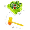 thumbnail image 4 of Whac-A-Mole Game Frog Cute Musical Toy Educational Toy with Hammer for Toddlers, 4 of 10