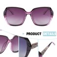 thumbnail image 4 of 2 gafas de sol para mujer, grandes, vintage, polarizadas, clásicas, de moda, para actividades al aire libre, 4 of 5