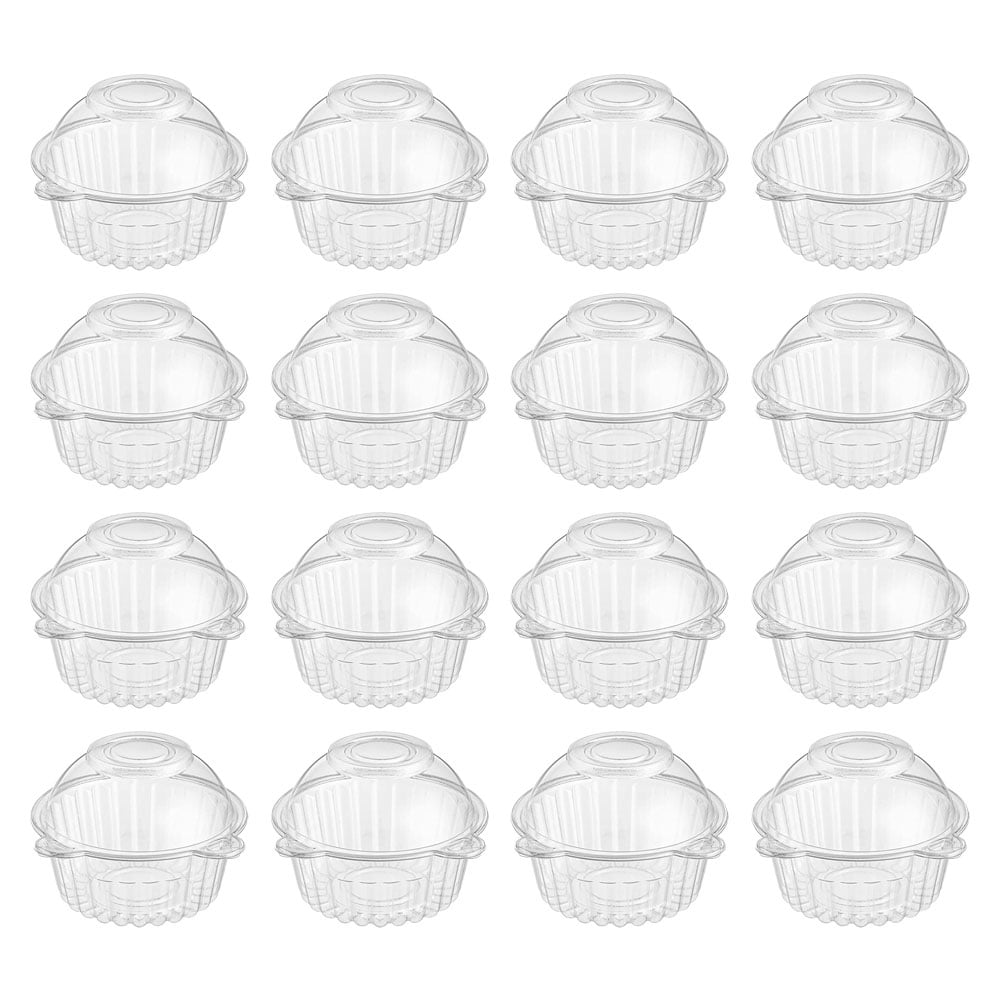 Cupcake Cake Box Boxes Cupcakes Lids 50Pcs Individual Single Baking cupcake-cake-box-boxes-cupcakes-lids-50pcs-individual-single-baking