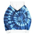 thumbnail image 4 of Women's Oversized Tie Dye Hoodies Trendy Casual Pullover Sweatshirt 2025 Fall Winter Loose Tunic Tops with Pocket, 4 of 5