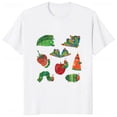 thumbnail image 5 of The Very Hungry Caterpillar Cartoon Printed Tshirt Summer Style Casual Fashion Couples Clothing Y2K Harajuku Unisex Tees, 5 of 9