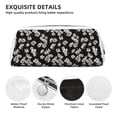 thumbnail image 4 of Uemuo Daisies Flowers Printed Leather Pencil Case, Pencil Pouch, Portable Pencil Bag, Pen Case for& Office, 4 of 7