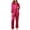 C185/RD2, variant on XIYON Womens Pajama Sets Women's Fashionable Pajama Set Silk Pajamas 2 Piece Satin Pajama Set Long Sleeve Button Down Casual Suit With Pants Loungewear