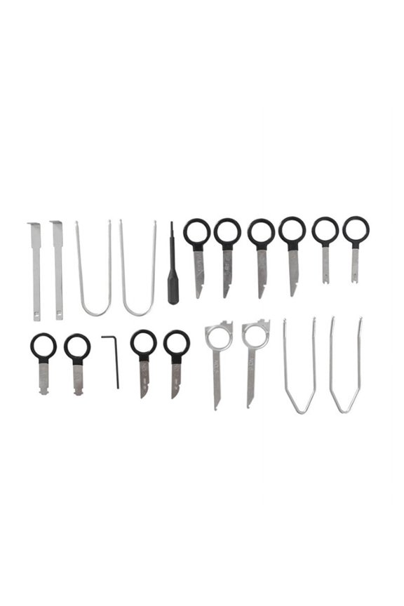20Pcs Stereo Dash CD Player Removal Tool Set Automobile Accessories Car Radio Audio Removal Install Key Kit