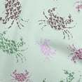 thumbnail image 1 of oneOone Georgette Viscose Light Mint Green Fabric Sea Fabric For Sewing Printed Craft Fabric By The Yard 42 Inch Wide, 1 of 4