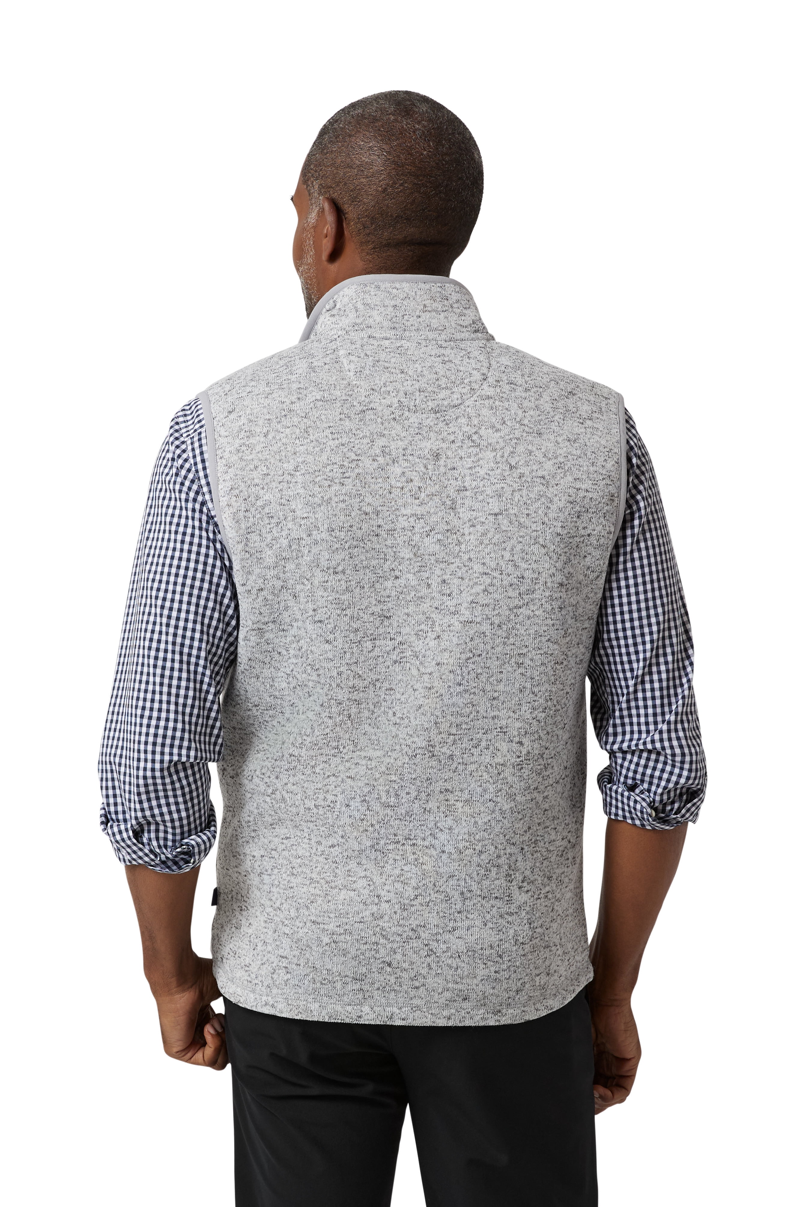 Chaps Men's & Big Men's Sweater Fleece Vest