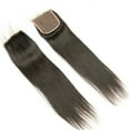 thumbnail image 4 of 4x4 Lace Closure Straight, Brazilian Virgin Human Hair 3 Bundles (22 24 26), 4 of 5