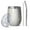 White-3, variant on Floral 12oz Stainless Steel Insulated Wine Tumbler with Lid and Straw – Double Wall Vacuum Mug for Hot & Cold Drinks, 304 Steel Interior, Sweat-Free Design,Thanksgiving,Christmas, Spring,Flower