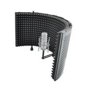 Microphone Isolation Shield with Sound Dampening Foam