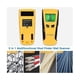 thumbnail image 3 of Detector de metales 3 en 1, detector de metales, montantes de madera, voltaje de CA, detección de cables con corriente, escáner de pared, detector de pared amarillo, 3 of 5