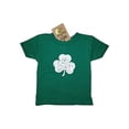 thumbnail image 2 of Screen Printed Distressed Shamrock Baby T-Shirt 6m 12m 18m 24m Irish Green Tee 6m, 2 of 2
