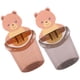 thumbnail image 4 of 2 soportes para cepillos de dientes y pasta de dientes para baño, taza de artículos de tocador, soportes para cepillos de dientes con dibujos animados, 4 of 5