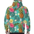 thumbnail image 7 of Wukai Pineapple Print Men Hoodies Fleece Sweatshirts Long Sleeve Sweaters Pullover Fall Outfits Winter Clothes-Medium, 7 of 7