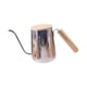 thumbnail image 5 of Hervidor de café, Hervidor de café de cuello de cisne, Portátil con asa, Hervidor de té, Espejo plateado de 350 ml., 5 of 9
