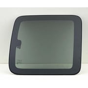 Privacy Movable Passenger Right Side Rear Quarter Window Quarter Glass With Frame & Latch Compatible with GMC Sierra 1999-2006 / Sierra Classic 2007 Extended Cab Pickup Models
