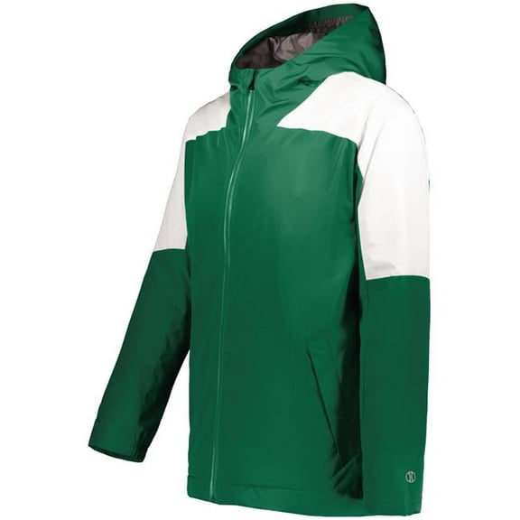 Holloway 223561.438.XL Cold Secure Jacket, Dark Green & White - Extra Large