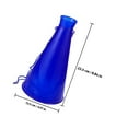 thumbnail image 2 of unbranded 4Pcs Small Plastic Megaphone Noisemaker for Festivals, 2 of 8