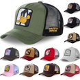 thumbnail image 3 of Gorra de béisbol con dibujos animados populares de conejo y pato, gorra de red Four Seasons, gorra de conductor de camión estadounidense, 3 of 6