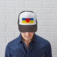 thumbnail image 6 of CafePress - National Flag Of ??????? / Ukraine Hig - Adjustable Unisex Printed Trucker Hat with Mesh Back, 6 of 8