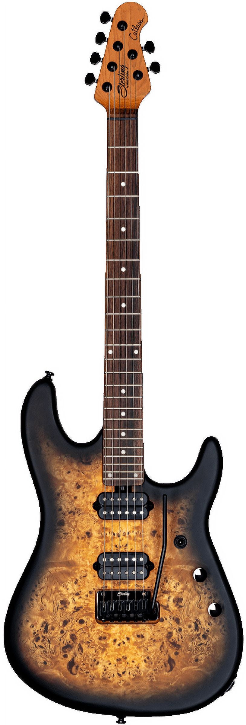 Sterling by Music Man Jason Richardson6 Signature Electric guitar (Poplar Burl Burst)