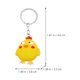 thumbnail image 2 of Houderco 10Ud Llavero Decorativo De Pollito Amarillo Para Cartera Con Material Seguro Y Único, 2 of 8