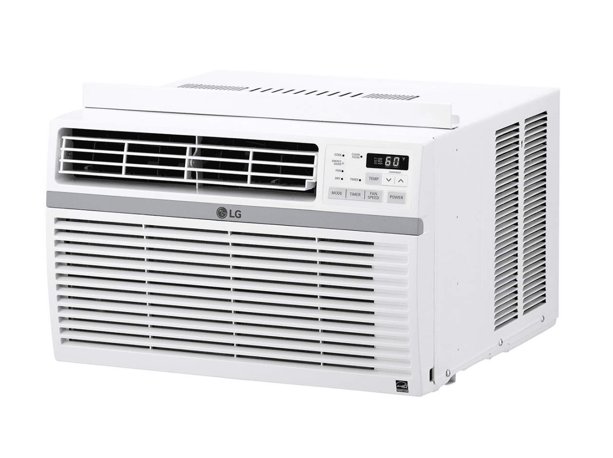 LG Energy Star Rated 8,200 BTU Window Air Conditioner with Remote