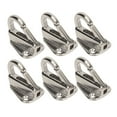 thumbnail image 2 of Boat  Hook,   Hanger Heavy Duty Spring Snap 6Pcs Stainless Steel  for Clothes for Engineering, 2 of 8