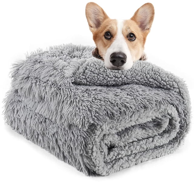 Manta para perros LOCHAS 51x76 cm extra suave gris cálido